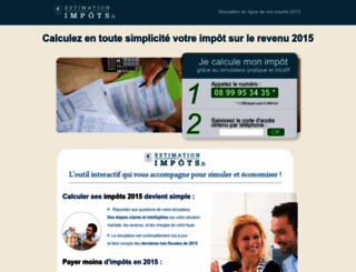 estimation-impots.fr screenshot
