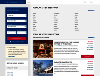 estonia-hotels.net screenshot