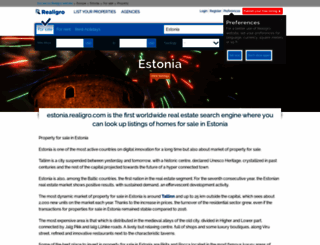 estonia.realigro.com screenshot
