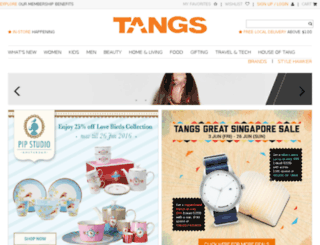 estore.tangs.com screenshot