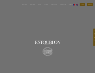 estoublon.com screenshot