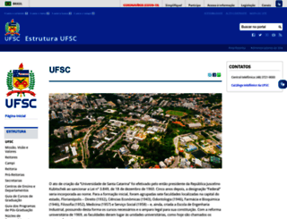 estrutura.ufsc.br screenshot