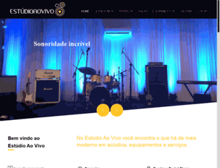 estudioaovivo.com.br screenshot