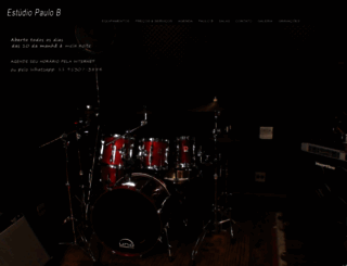 estudiopaulob.com.br screenshot