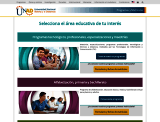 estudios.unad.edu.co screenshot