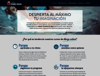 estudiosancho.com screenshot