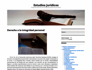 estudiosjuridicos.wordpress.com screenshot