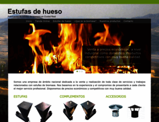 estufasdehueso.com screenshot