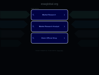 eswglobal.org screenshot