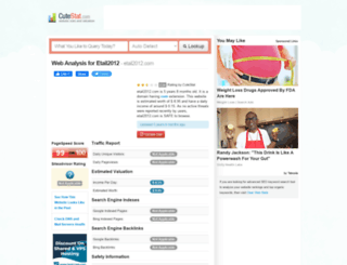 etail2012.com.cutestat.com screenshot