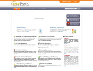 etaxportal.com screenshot
