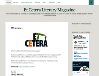 etceteramarshall.wordpress.com screenshot