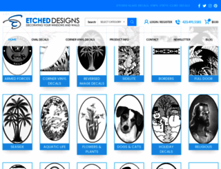 etcheddesigns.com screenshot