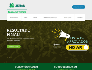 etec.senar.org.br screenshot
