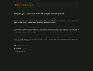etecdesign.co.uk screenshot