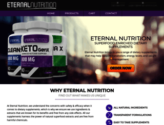 eternal-nutrition.net screenshot