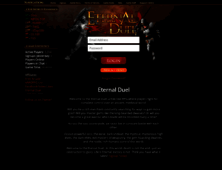 eternalduel.com screenshot