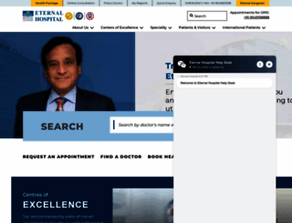 eternalhospital.com screenshot