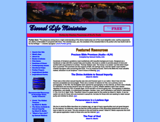 eternallifeministries.org screenshot