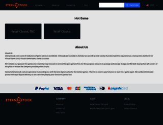 eternalstock.com screenshot