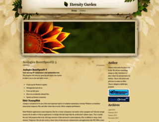 eternitygarden.weebly.com screenshot