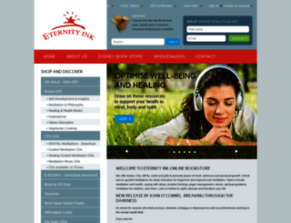 eternityink.com.au screenshot