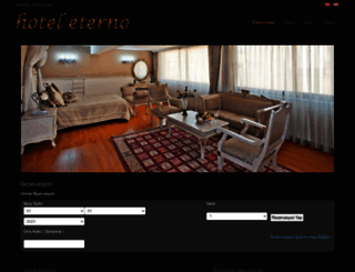 eternohotel.com screenshot