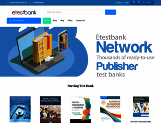 etestbank.net screenshot
