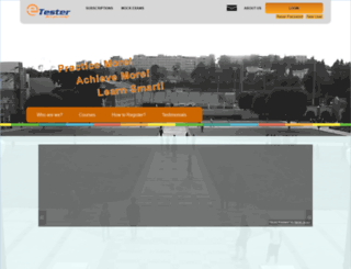 etester.com screenshot