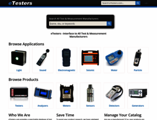 etesters.com screenshot