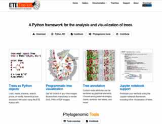 etetoolkit.org screenshot