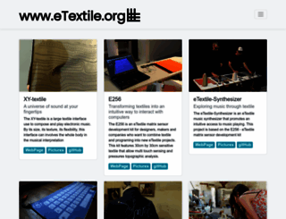 etextile.org screenshot