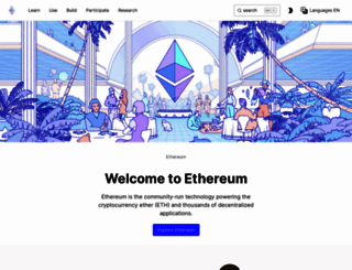 ethereum.org screenshot