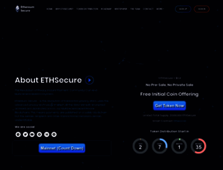 ethereumsecure.org screenshot