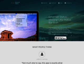ethernetstatus.com screenshot