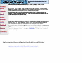 ethical-finance.com screenshot