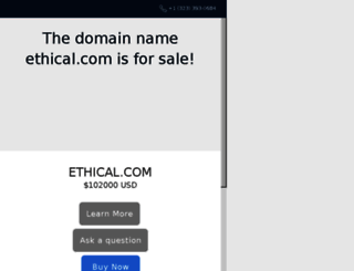 ethical.com screenshot