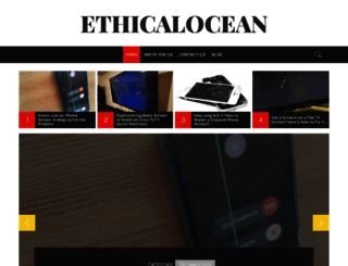 ethicalocean.com screenshot