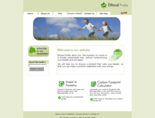 ethicalprofits.co.uk screenshot