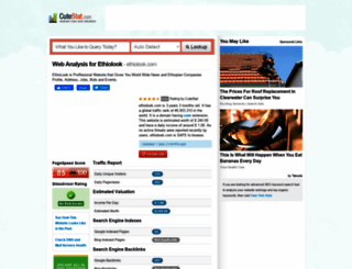 ethiolook.com.cutestat.com screenshot