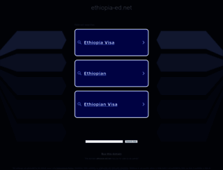 ethiopia-ed.net screenshot