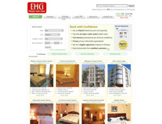 ethiopiahotelguide.com screenshot