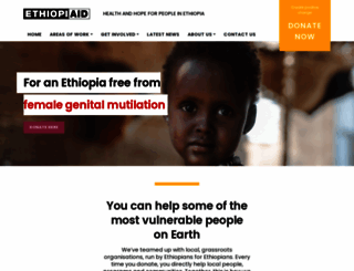 ethiopiaid.org.au screenshot