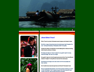 ethnictravel.com.vn screenshot