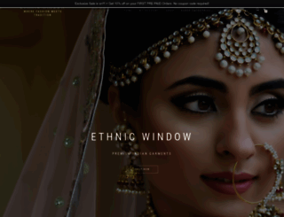 ethnicwindow.com screenshot