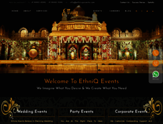 ethniqevents.com screenshot
