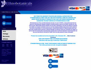 ethnobotanicals.com screenshot