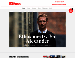 ethos-magazine.com screenshot