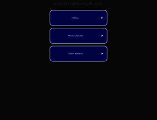 ethosfitnessstudio.com screenshot