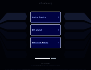 ethrade.org screenshot